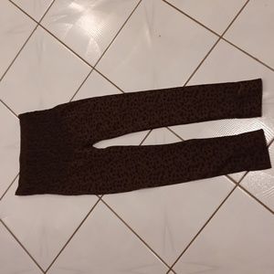 4/$60 New Brown Leopard Print Leggings - 1X (US16)